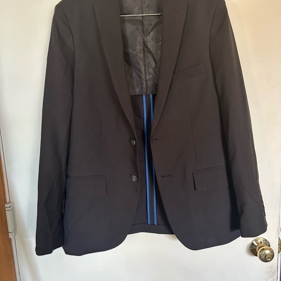 HAGGAR Smart Wash Repreve suit Jacket slim fit 38s - Picture 2 of 15